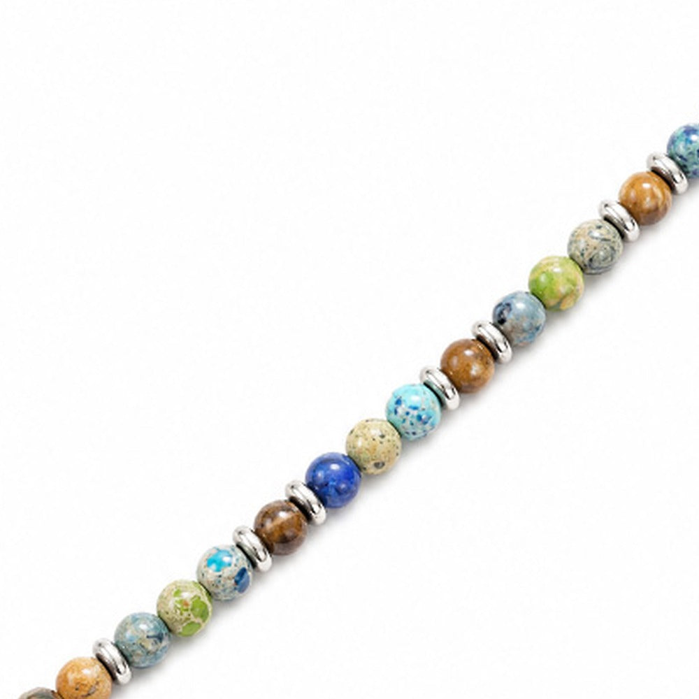 BRACCIALE  CON PIETRE DURE COLORATE