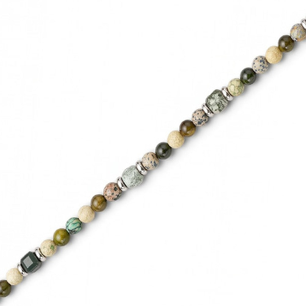 BRACCIALE  CON PIETRE DURE COLORATE