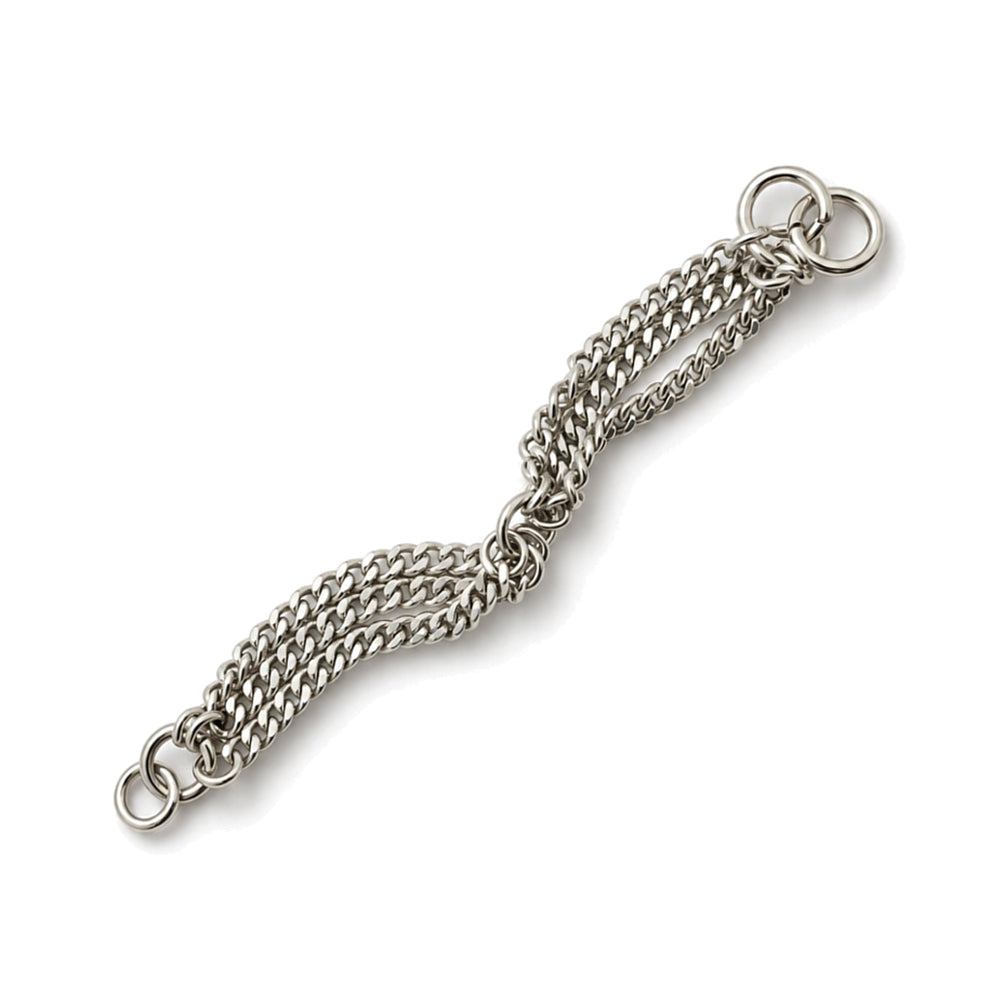 BRACCIALE A TRIPLA CATENA LUMINOSA CON CHIUSURA A T