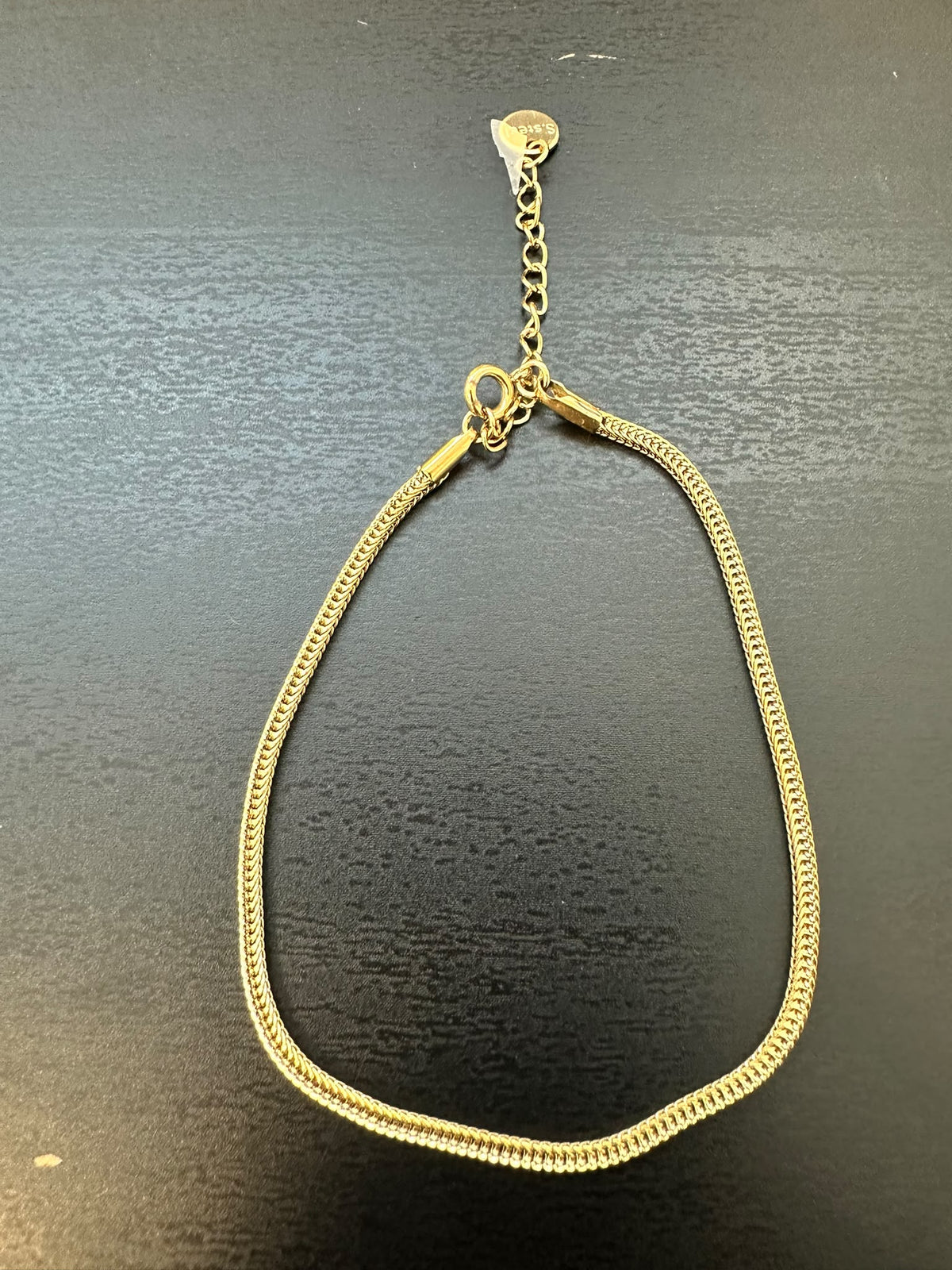 BRACCIALE MAGLIA SNAKE SPAZIATA SEZIONE QUADRATA
