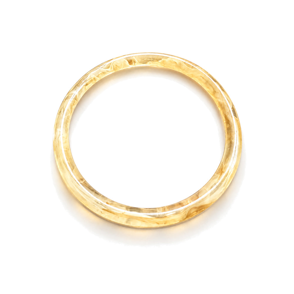 BRACCIALE RIGIDO FINO IN RESINA SFUMATA