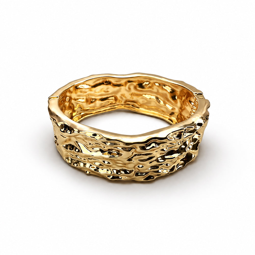 BRACCIALE A MOLLA CON TEXTURE BASSORILIEVO
