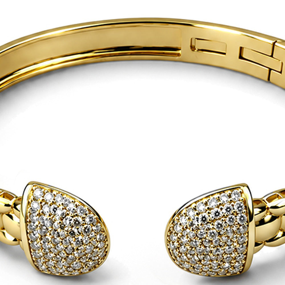 BRACCIALE A MOLLA CON TEXTURE PELLE DI SERPENTE