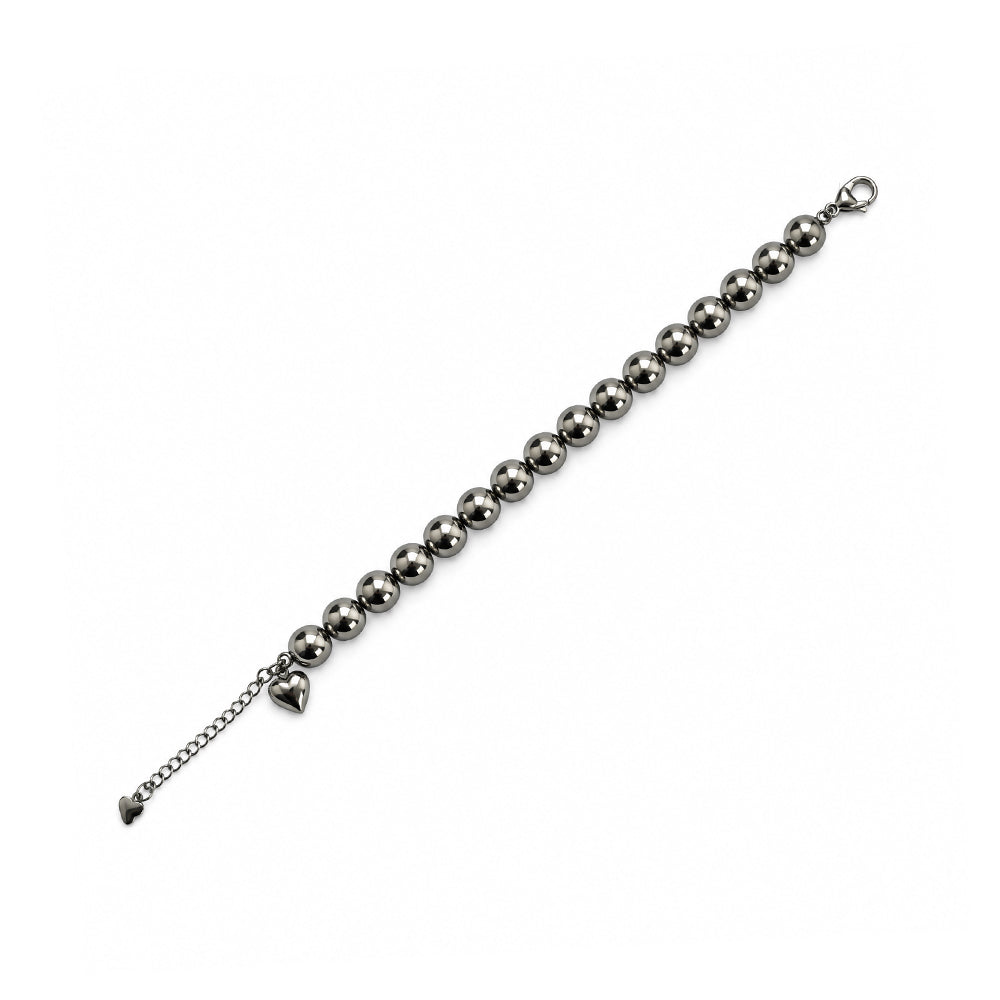 BRACCIALE CON MAGLIA A SFERA E REGOLAZIONE