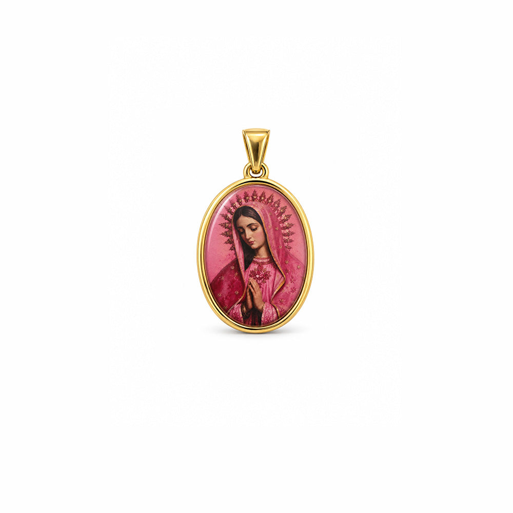 CHARM CON MADONNA FUCSIA