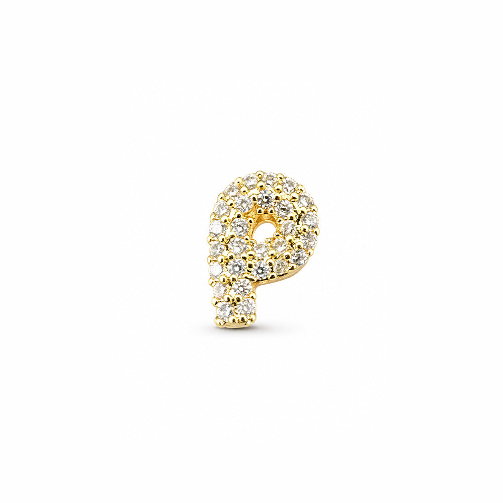 CHARMS CON LETTERE E SIMBOLI BOMBATI E STRASS