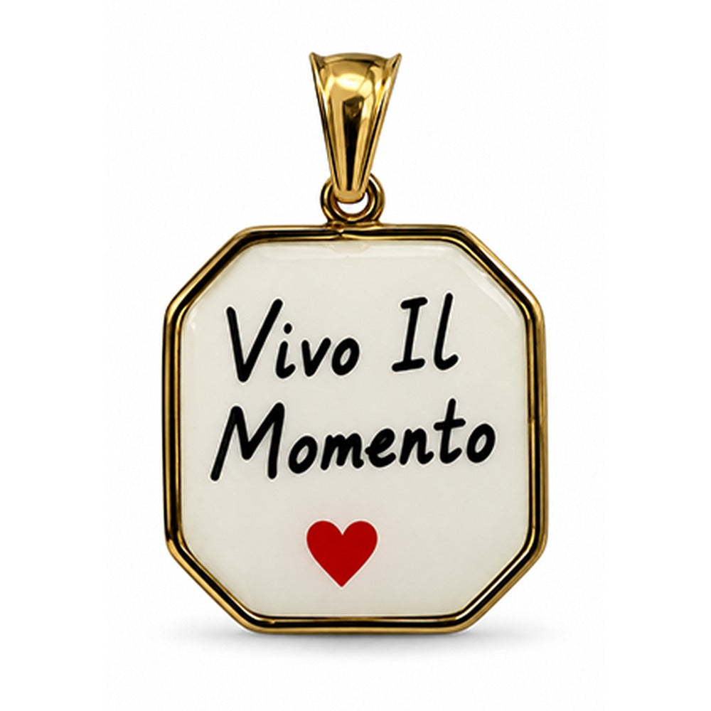 CHARM RETTANGOLARE VIVO IL MOMENTO