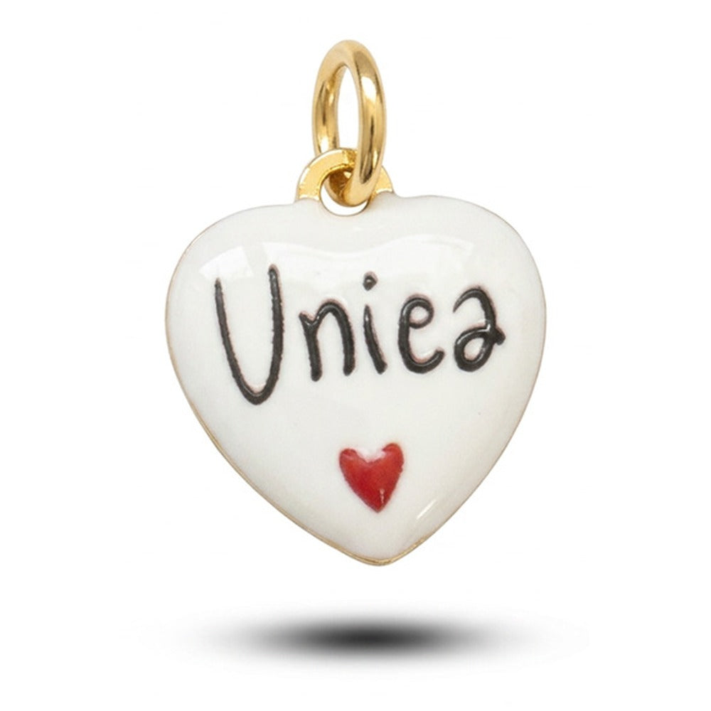 CHARM A FORMA DI CUORE UNICA