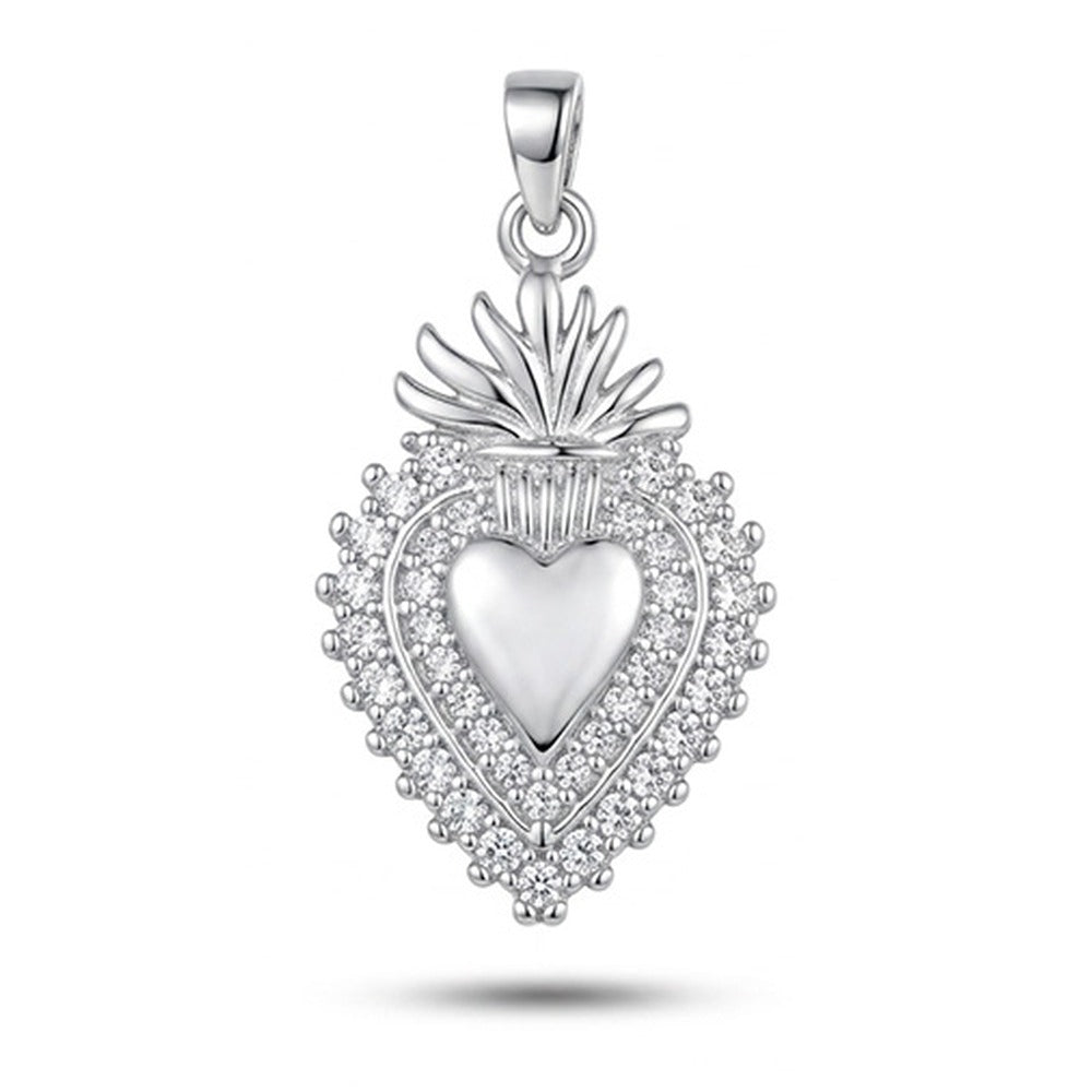 CHARM A FORMA DI CUORE SACRO