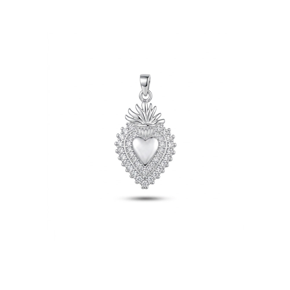 CHARM A FORMA DI CUORE SACRO