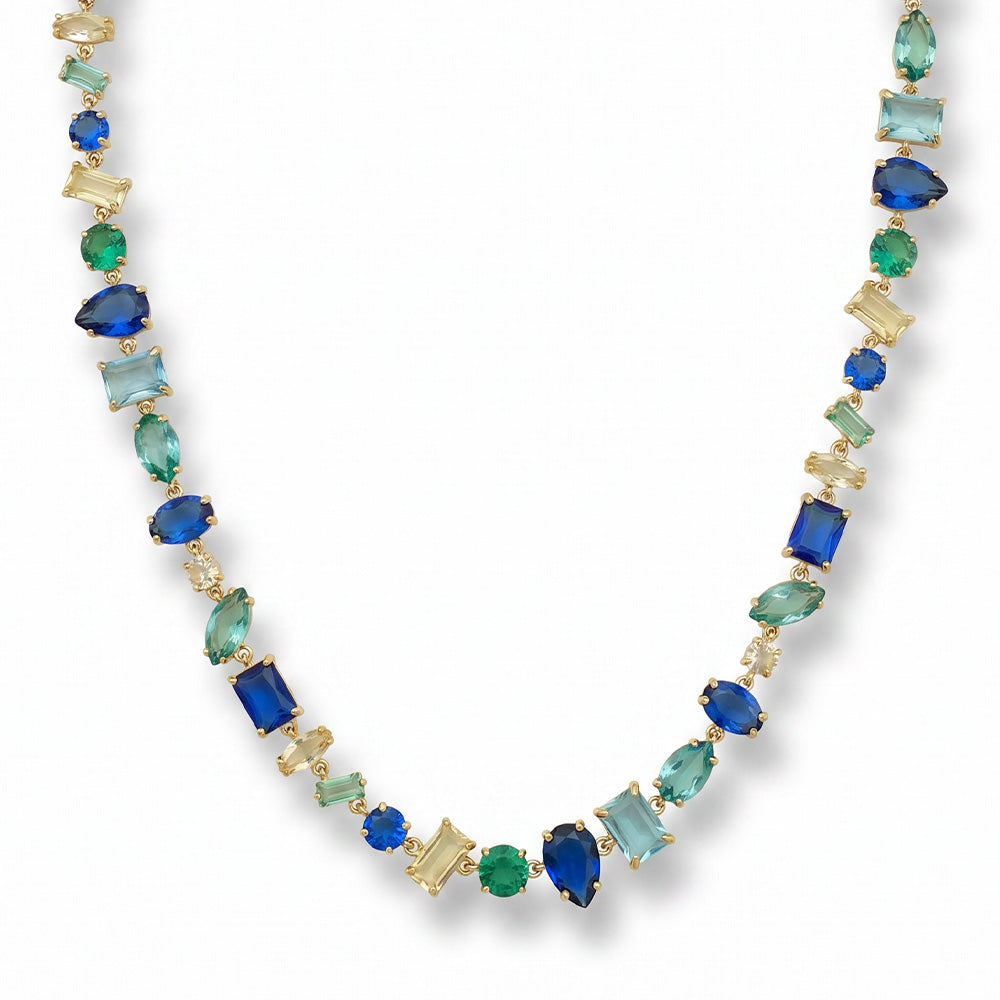 COLLANA GIROCOLLO CHOKER CON STRASS DI DIVERSE DIMENSIONI