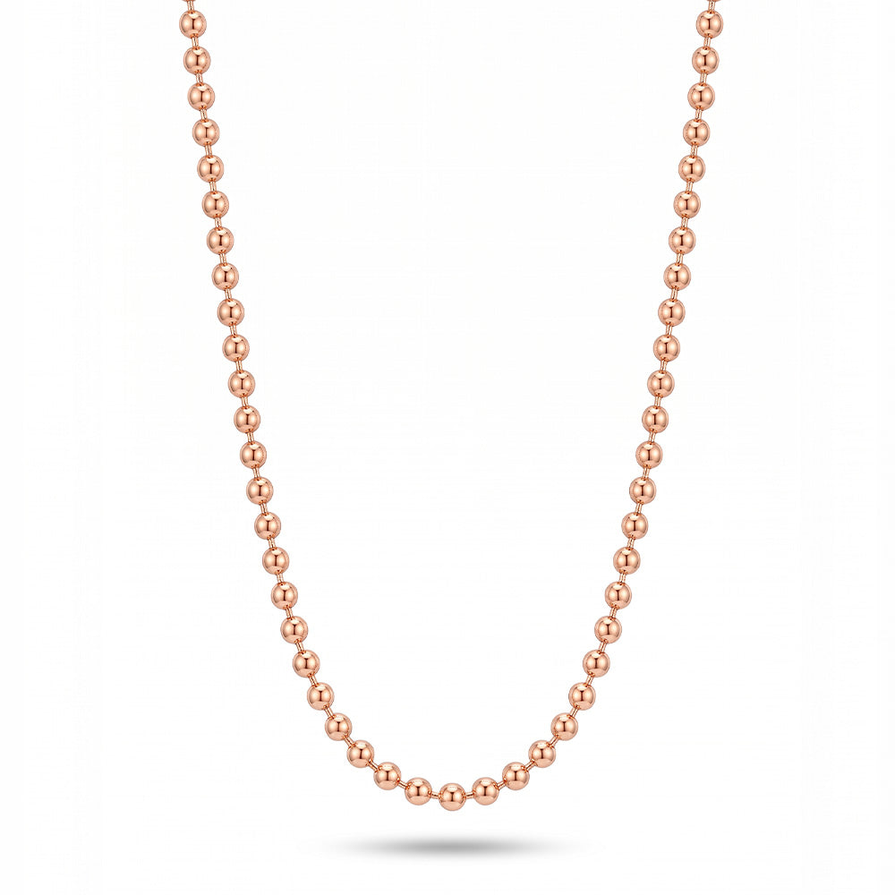 COLLANA LUNGA CON SFERE CLASSICHE