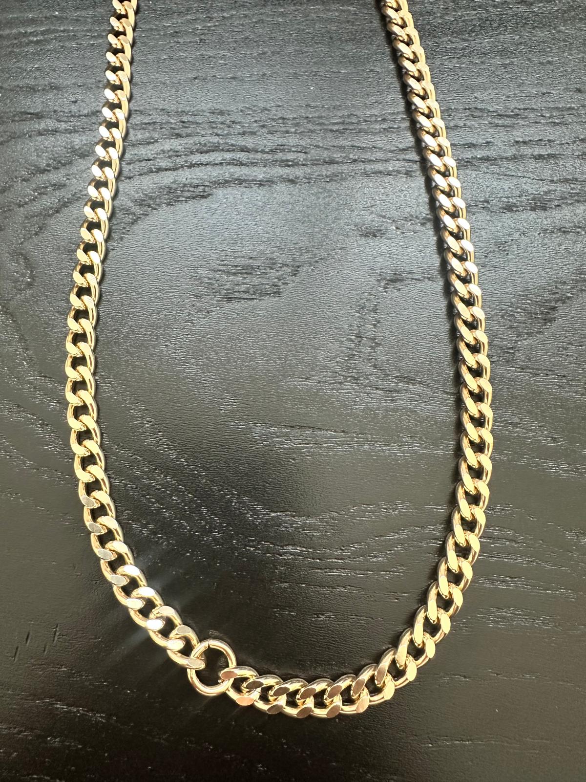 COLLANA A FILO SINGOLO DI CATENA GRUMETTA