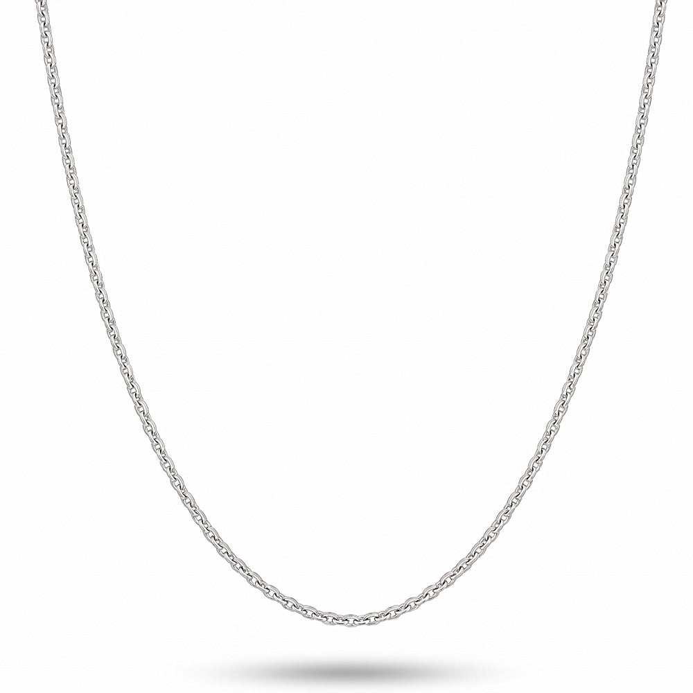COLLANA BASE A GIROCOLLO MAGLIA LARGA CHIUSURA AD ANELLO