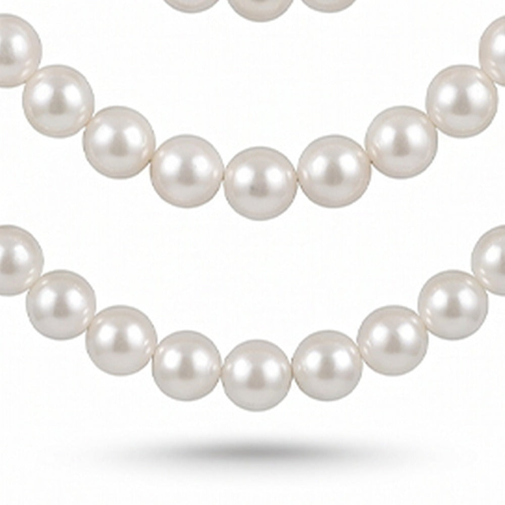 COLLANA MULTIFILO DI PERLE