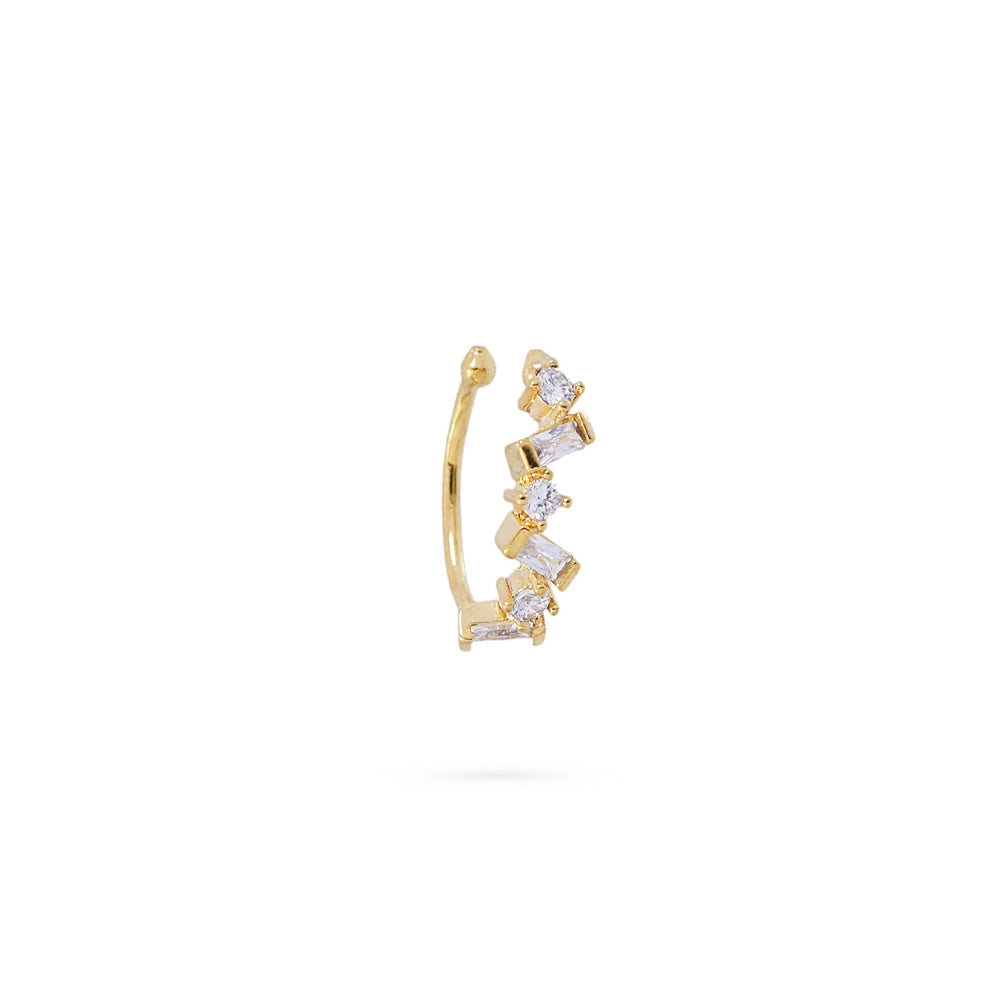 ORECCHINO SINGOLO EARCUFF CON ZIRCONI