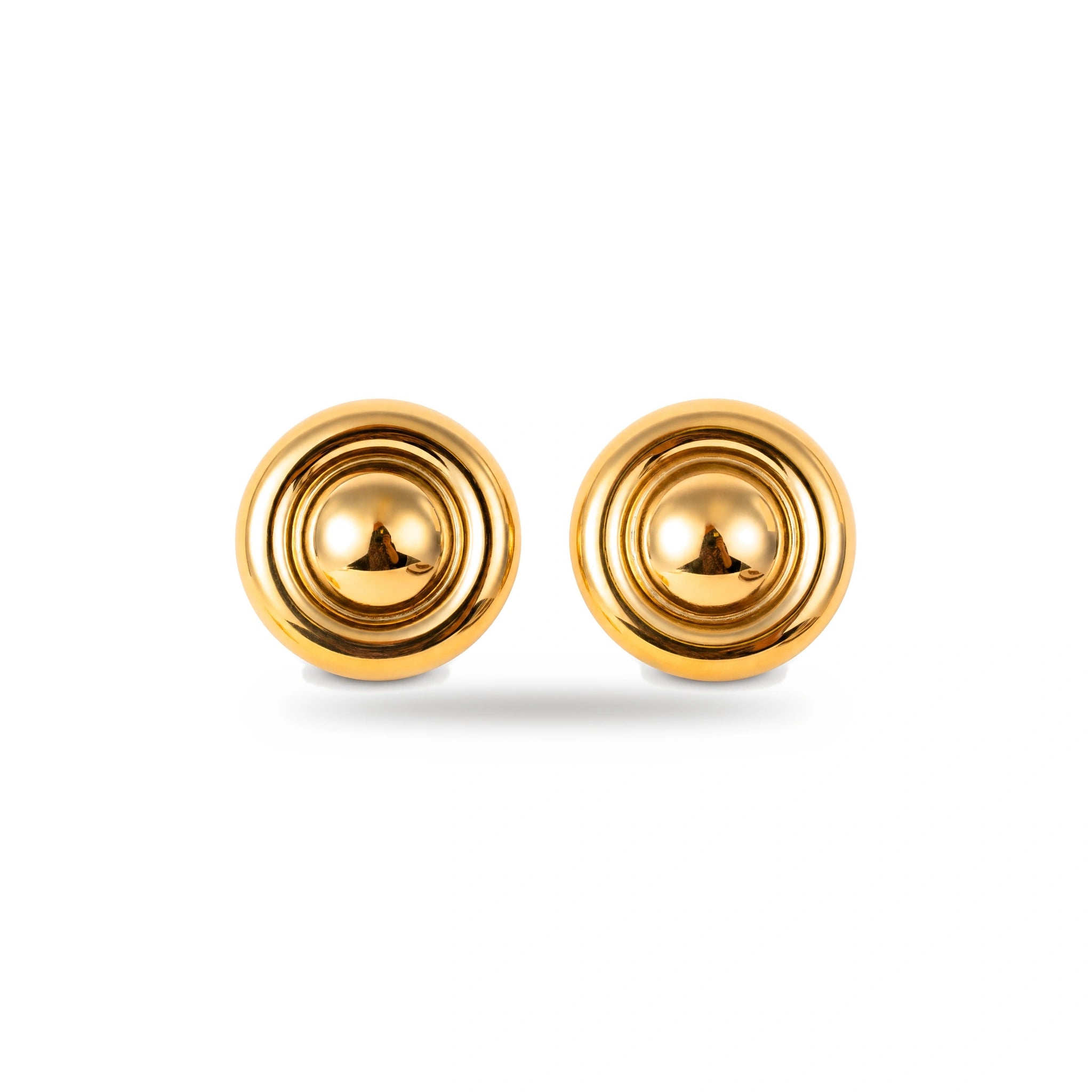 CIRCULAR STUD EARRINGS