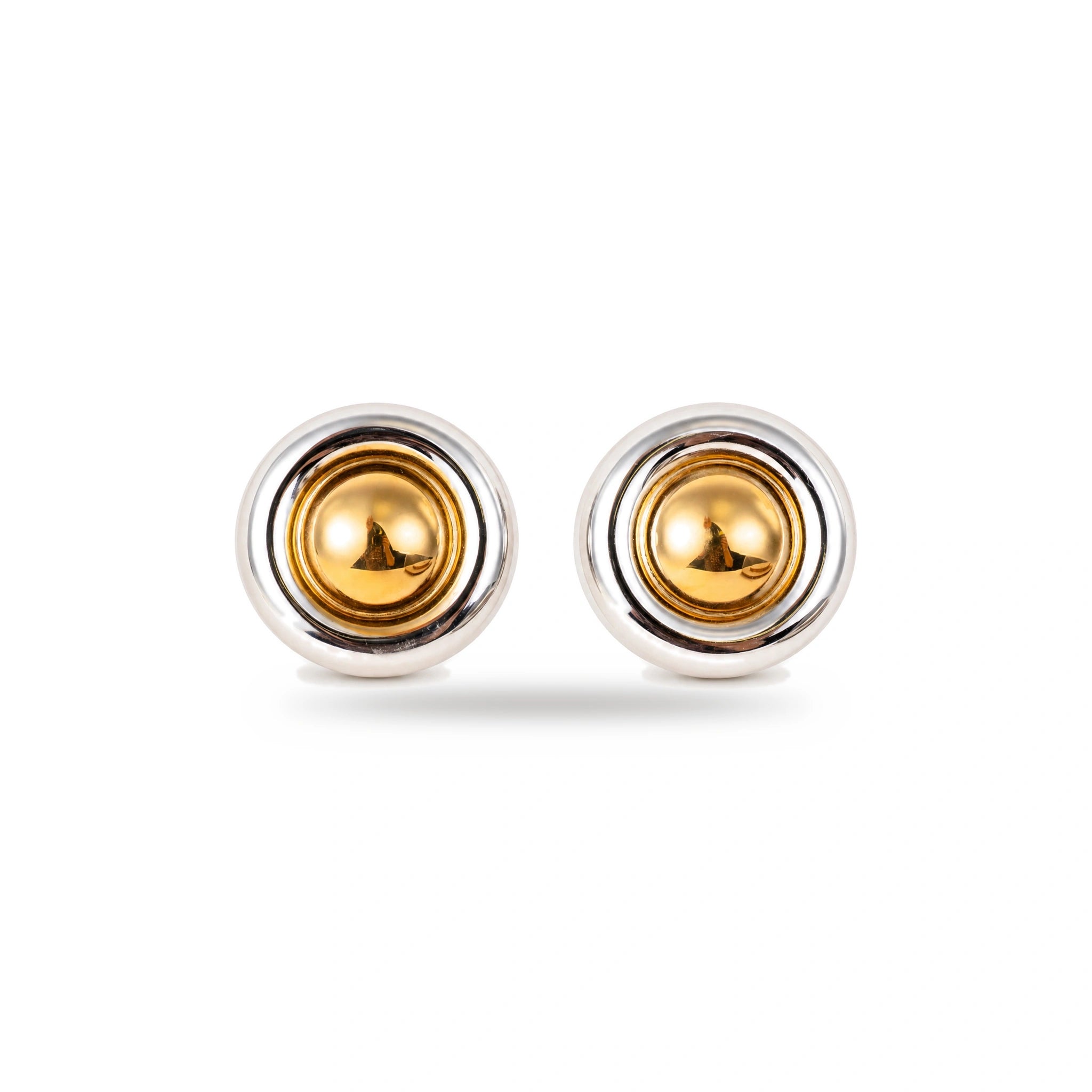 CIRCULAR STUD EARRINGS