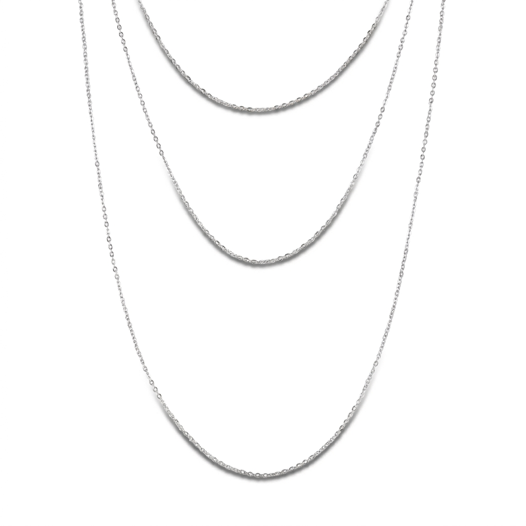 COLLANA MULTIFILO FINA