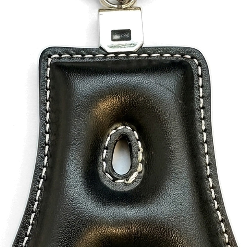 PORTACHIAVI IN PELLE CON LETTERA