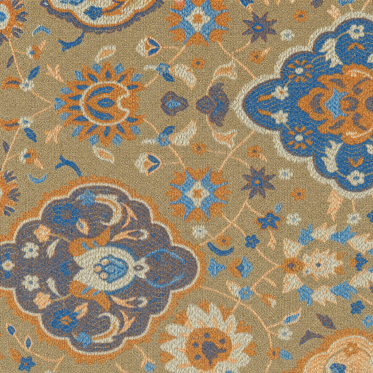 SCIARPA CON FANTASIA FLOREALE ORNAMENTALE VINTAGE