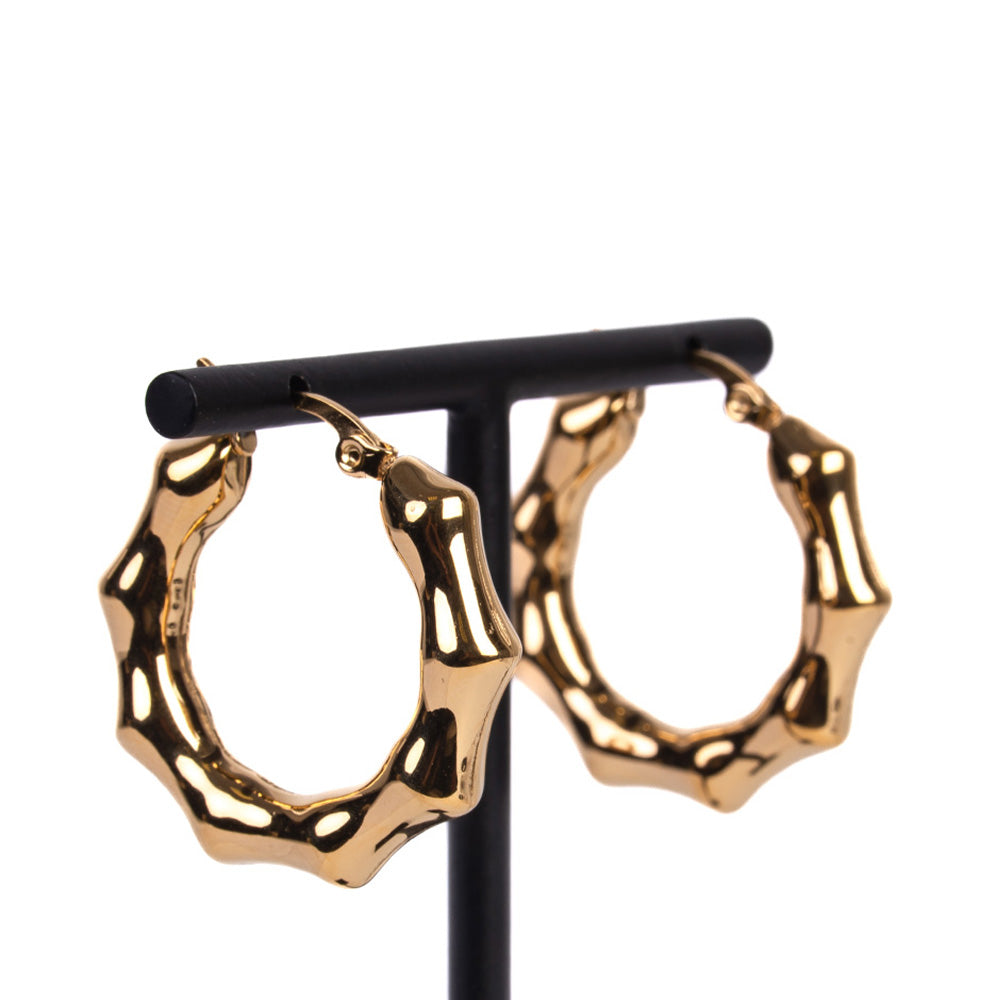 ORECCHINI A PENDENTI A SEMICERCHIO