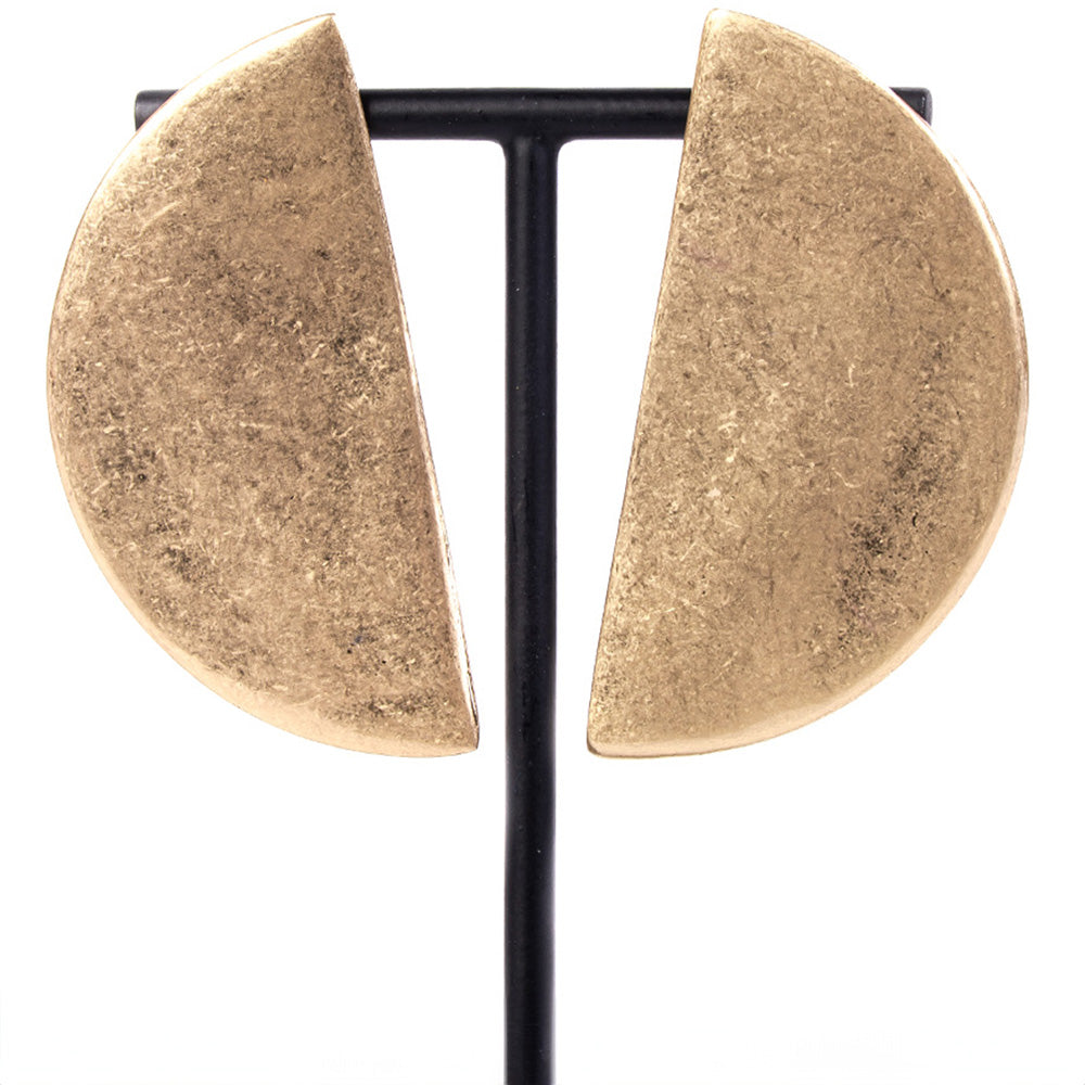 ORECCHINI PENDENTI A MEZZO CERCHIO