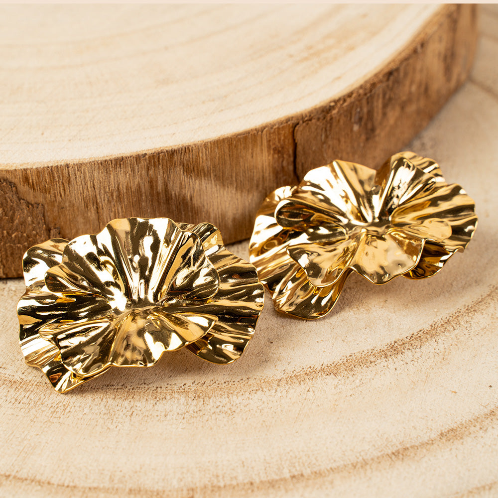 ORECCHINI PENDENTI A FIORE