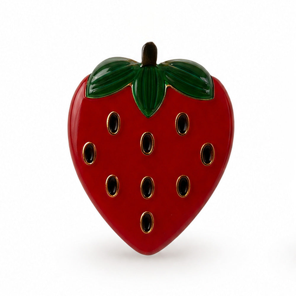 ORECCHINI A LOBO PIATTI A FRAGOLA