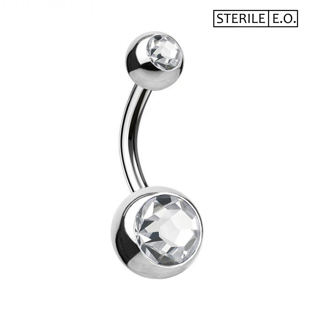 PIERCING BANANA NAVEL OMBELICO CLASSICO STERILE