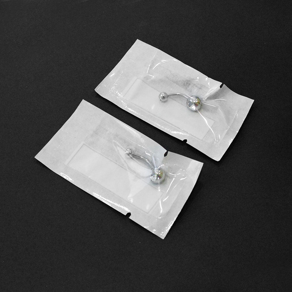 PIERCING BANANA NAVEL OMBELICO CLASSICO STERILE