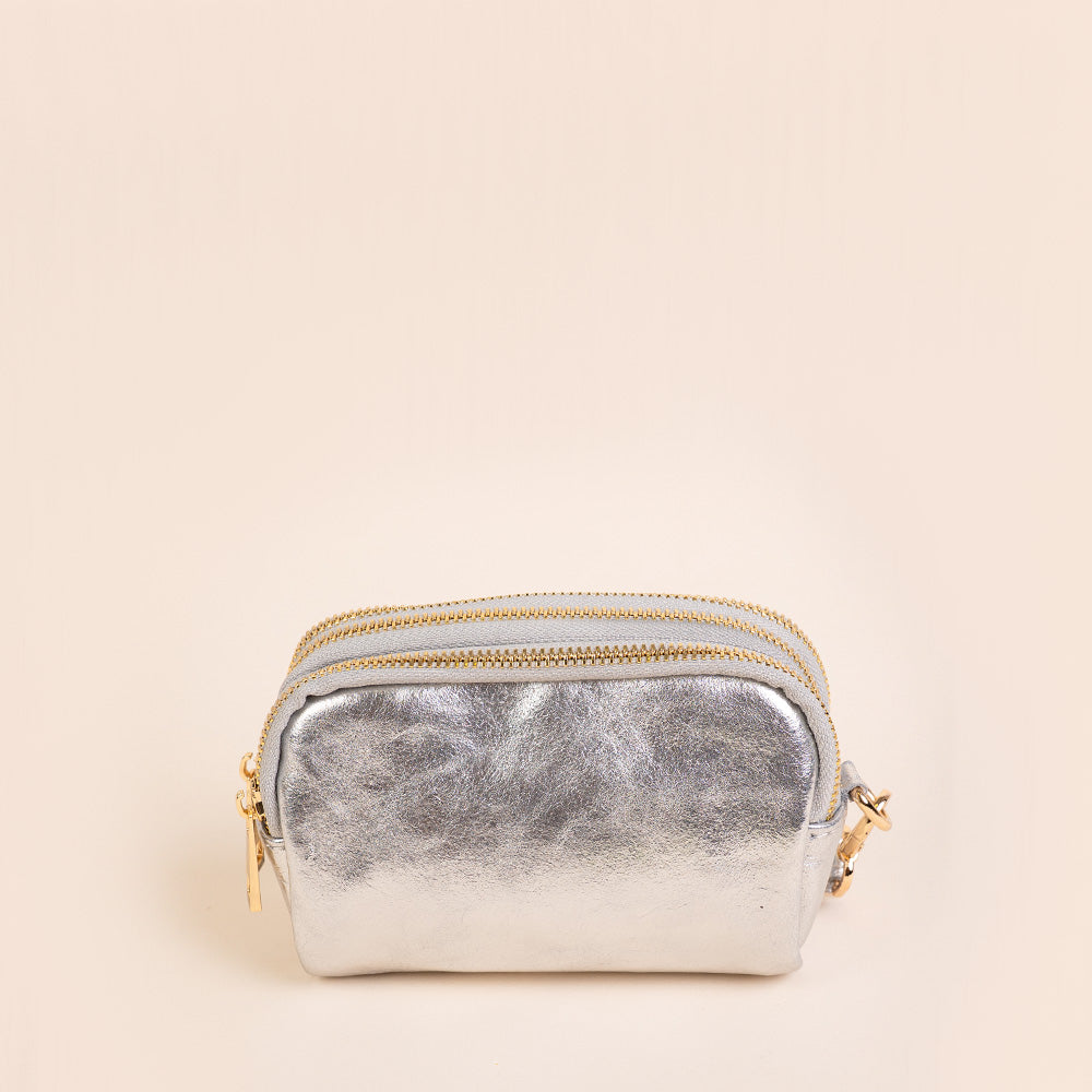 PORTAMONETE CON TRIPLA ZIP
