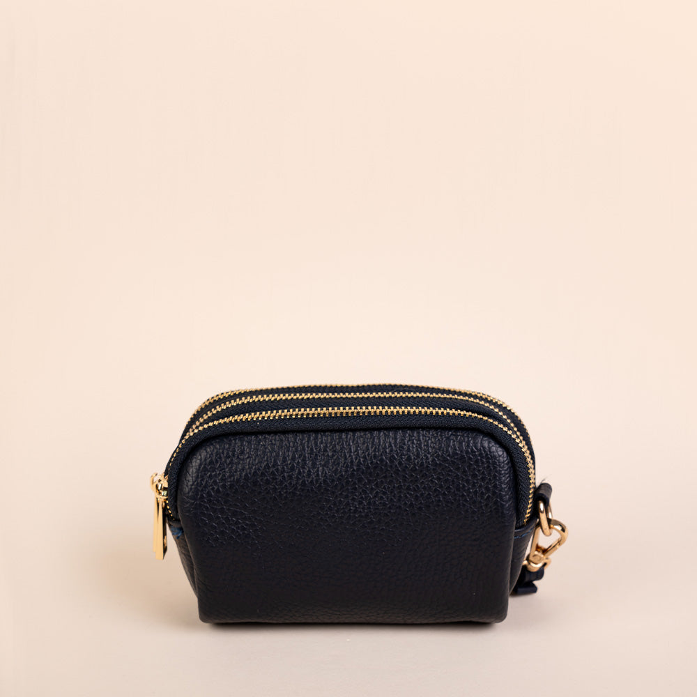 PORTAMONETE CON TRIPLA ZIP