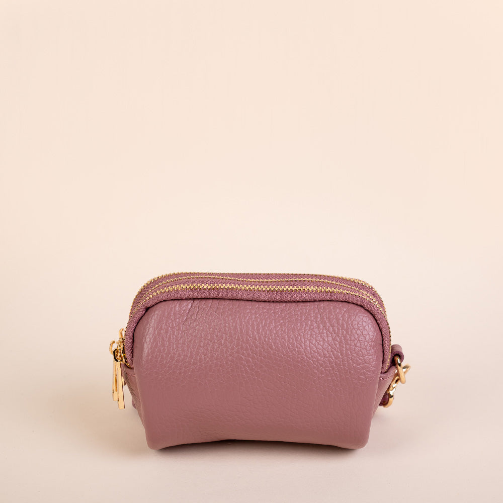 PORTAMONETE CON TRIPLA ZIP