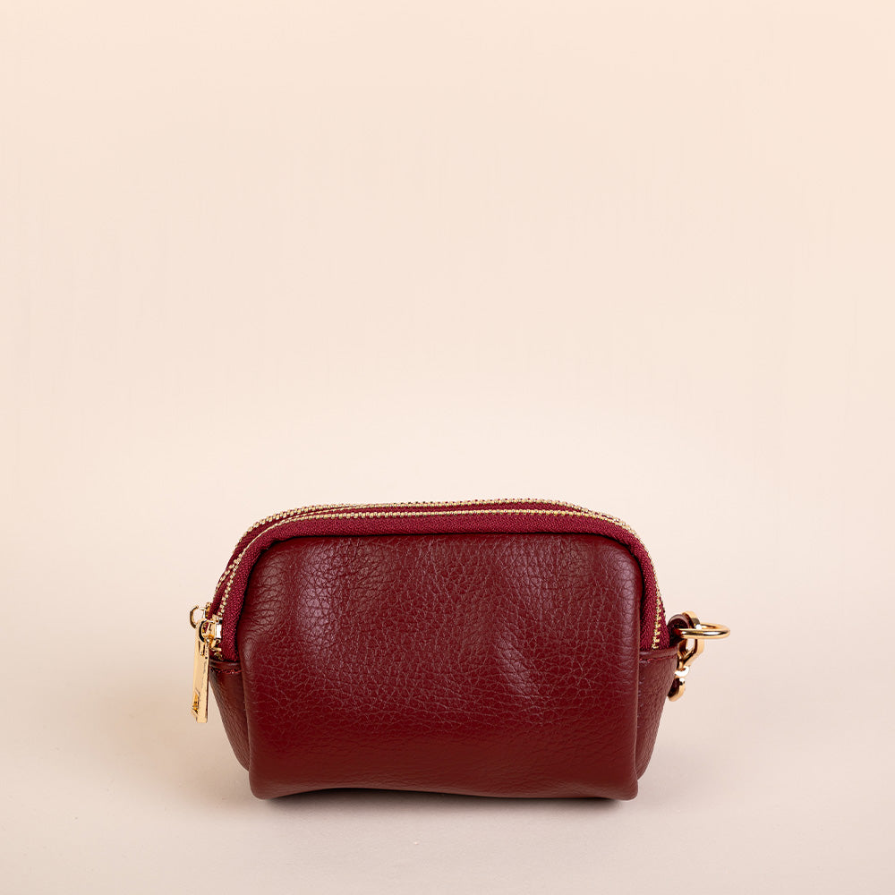 PORTAMONETE CON TRIPLA ZIP