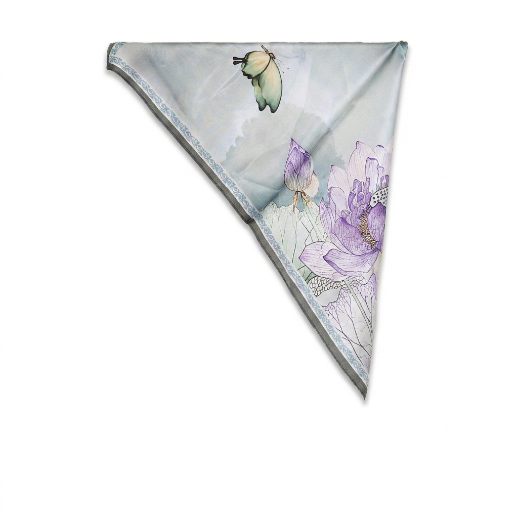 FLOWER NECK SCARF