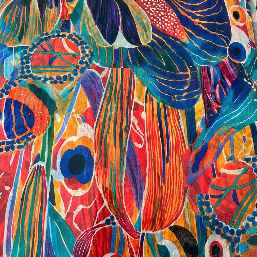 SCIARPA FOULARD IN SETA GRANDE A FANTASIA