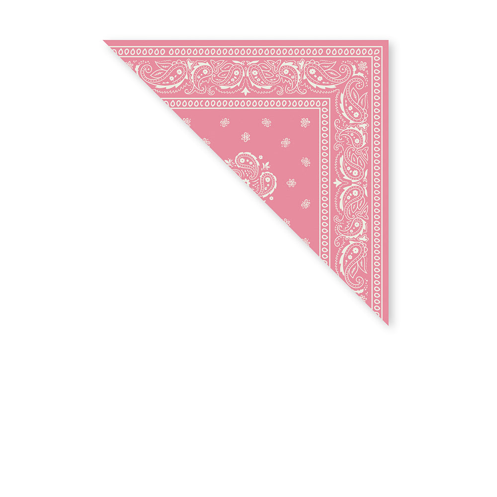 BANDANA QUADRATA MOTIVO PAISLEY