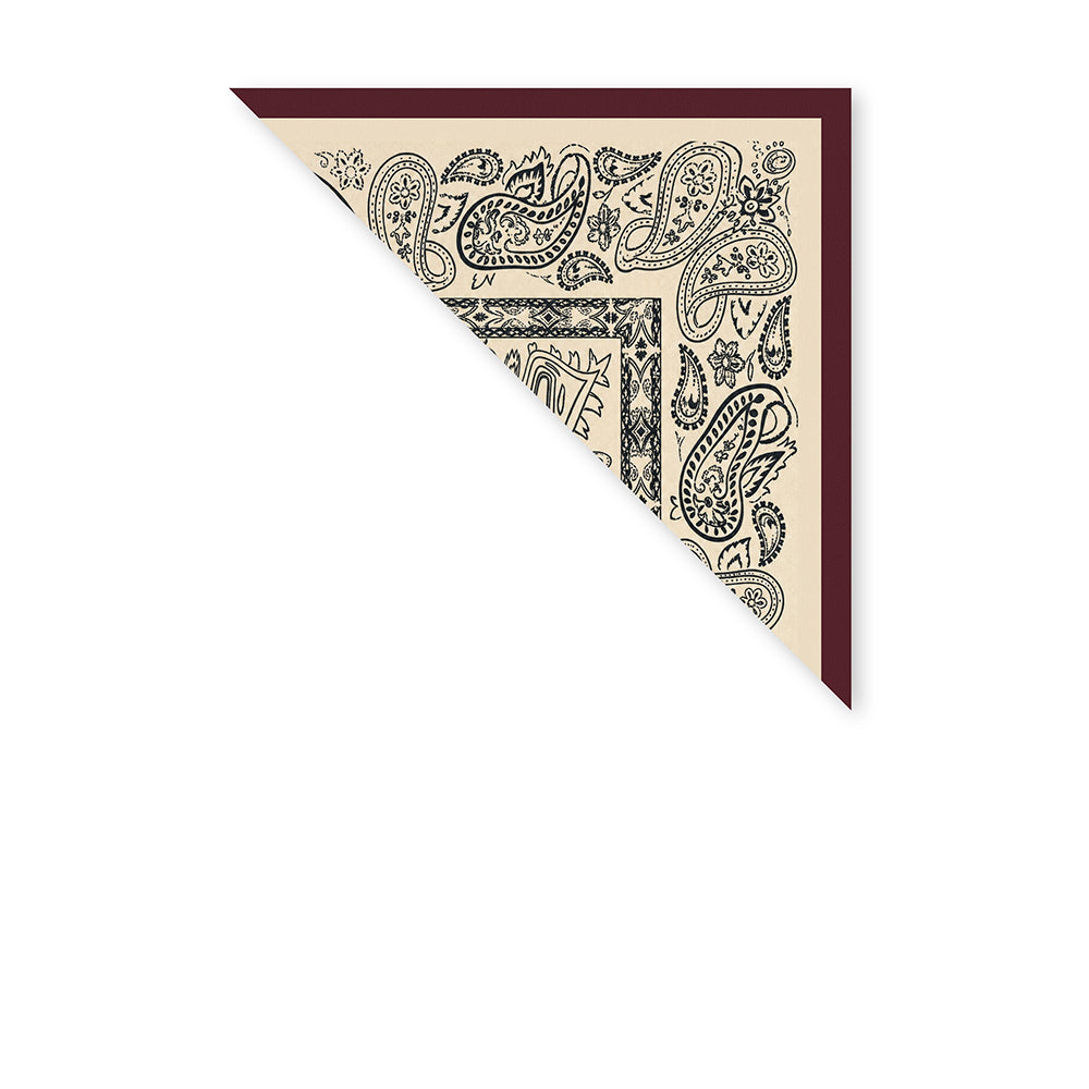 SCIARPA FOULARD DA COLLO CON FANTASIA A BANDANA