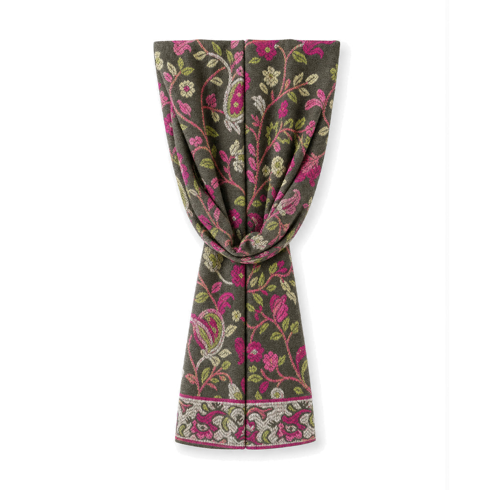 SCIARPA CON FANTASIA FLOREALE ORNAMENTALE