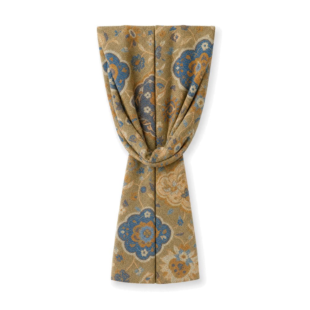 SCIARPA CON FANTASIA FLOREALE ORNAMENTALE VINTAGE