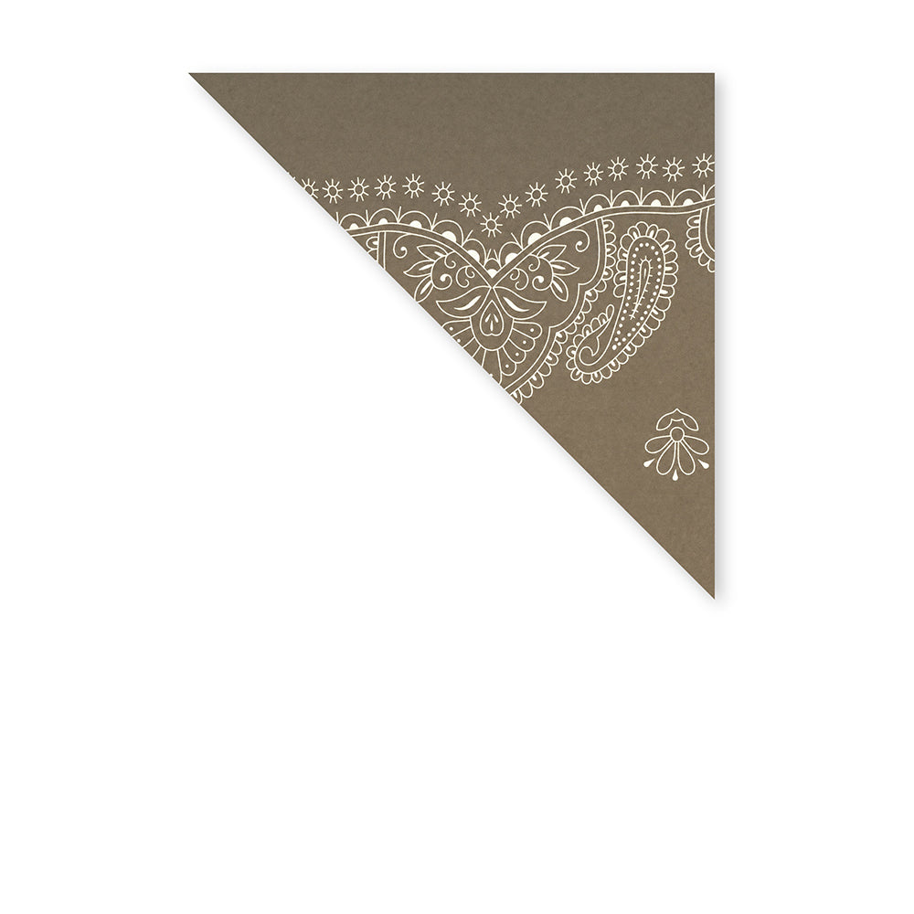 SCIARPA FOULARD IN SETA CON FANTASIA PAISLEY