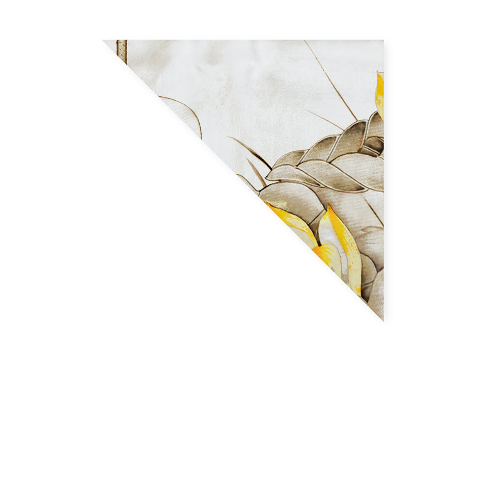 SCIARPA FOULARD IN SETA CON FANTASIA FLOREALE