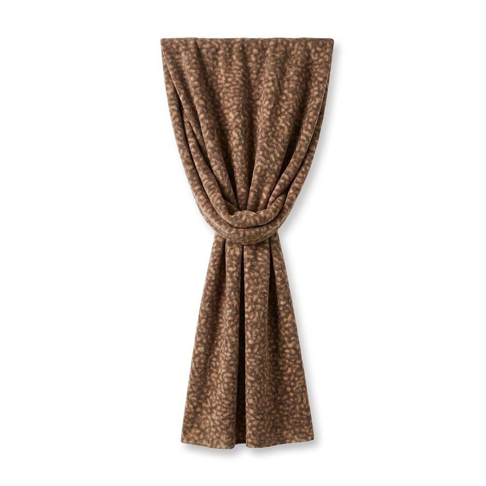 SCIARPA PESANTE CON TEXTURE A MACCHIE