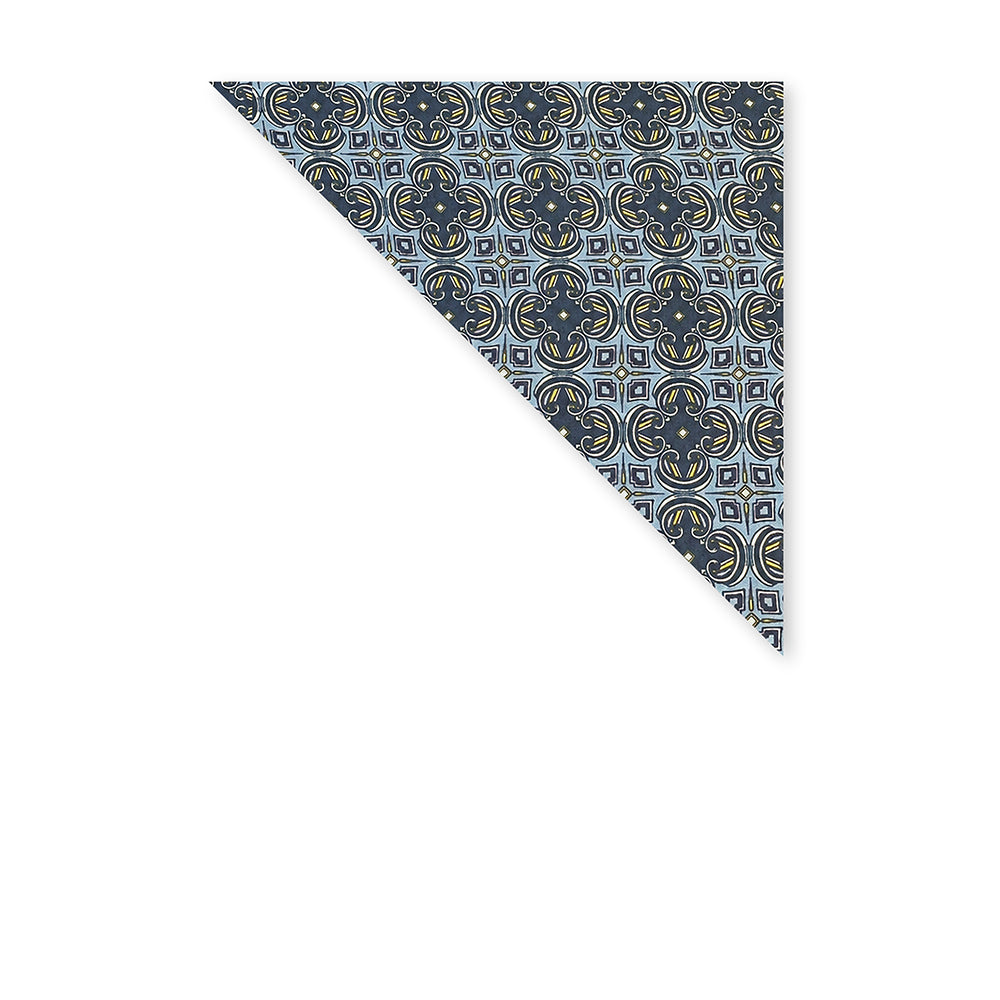 SCIARPA FOULARD IN SETA CON FANTASIA A MAGNOLICA