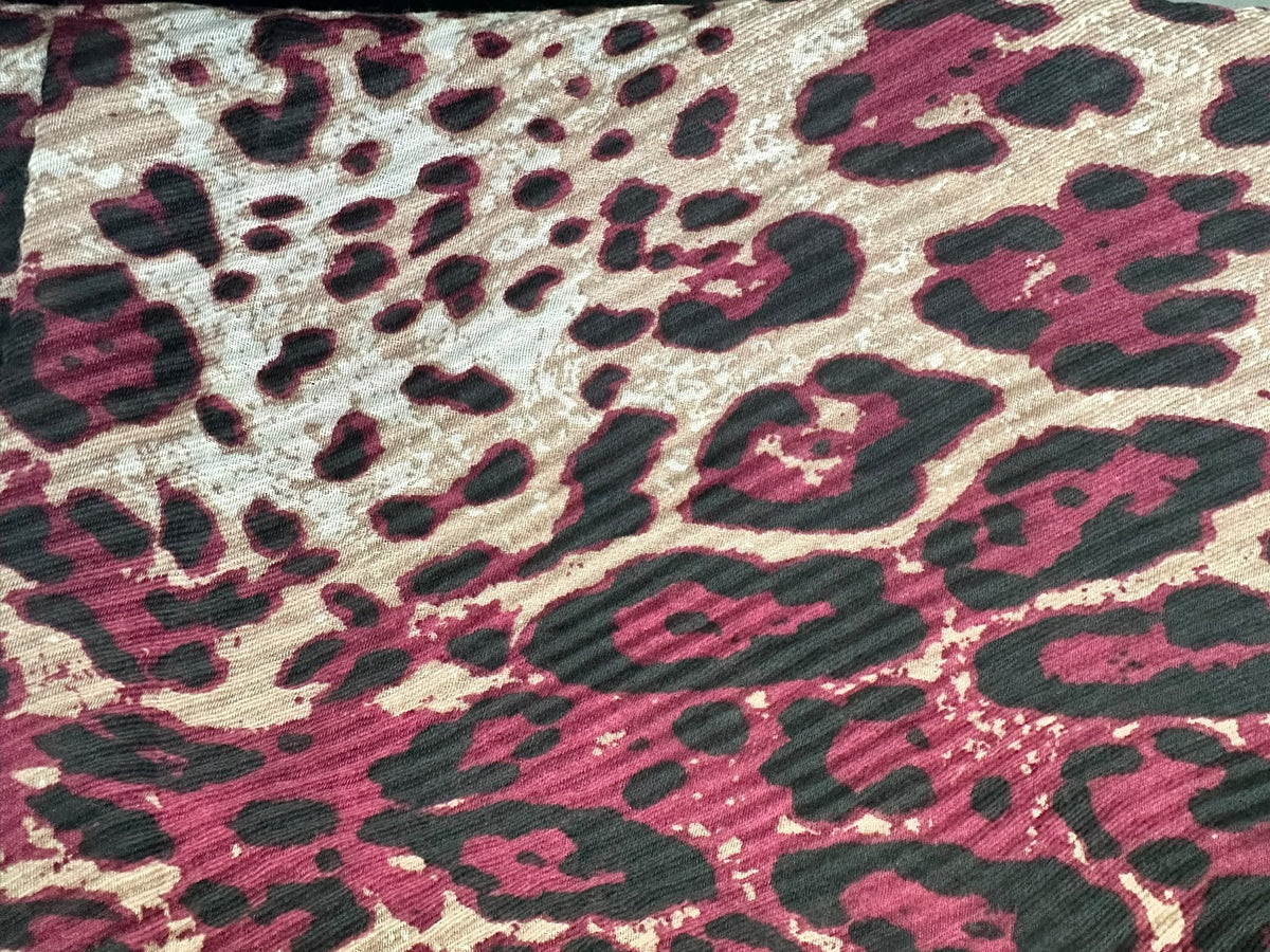 SCIARPA CON FANTASIA LEOPARDATA