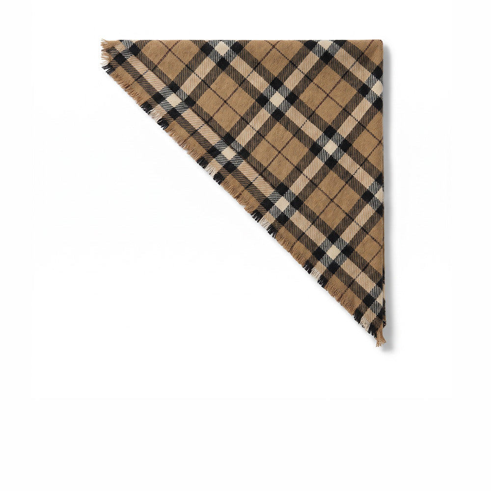 FOULARD TRIANGOLARE STILE SCOZZESE