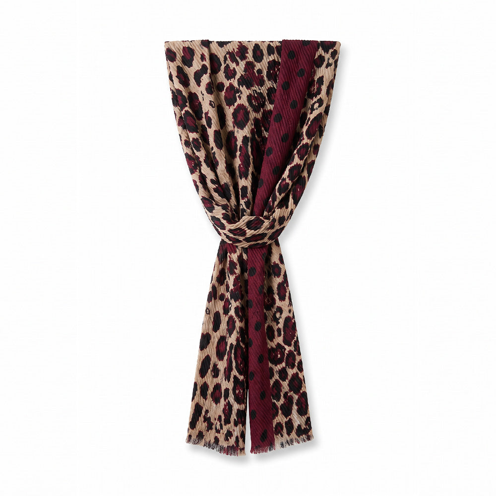 SCIARPA CON FANTASIA LEOPARDATA