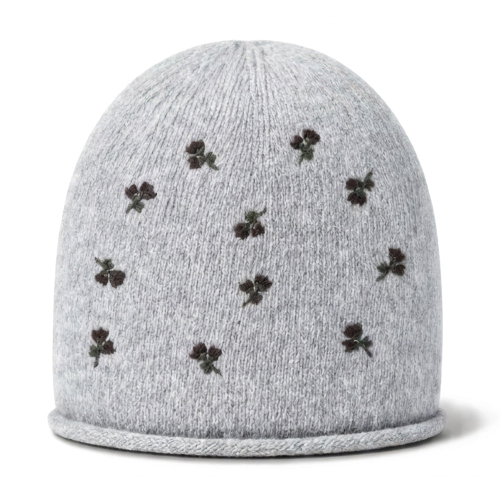 CAPPELLO A CUFFIA CON FIORELLINI