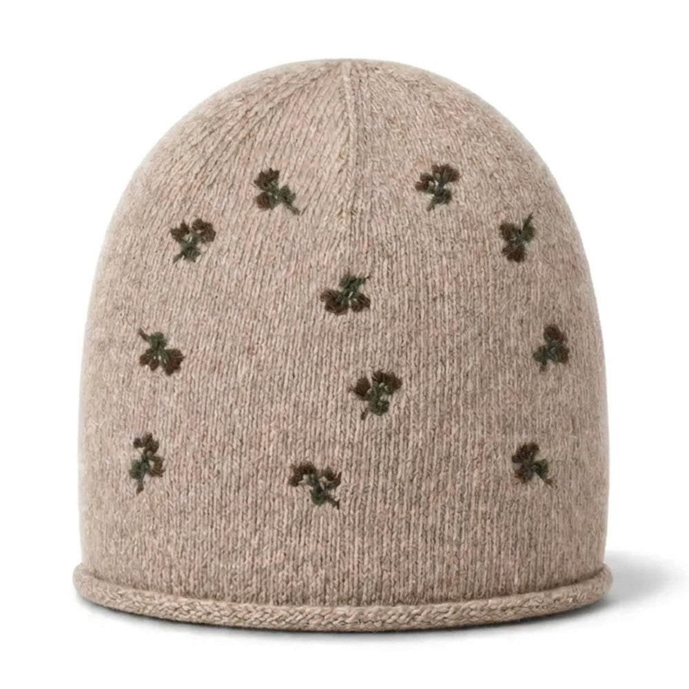 CAPPELLO A CUFFIA CON FIORELLINI